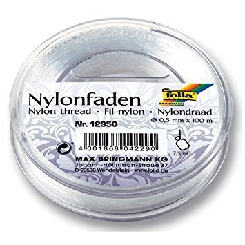 Nylonfaden, 0,50 Mm X 100 M, Transparente