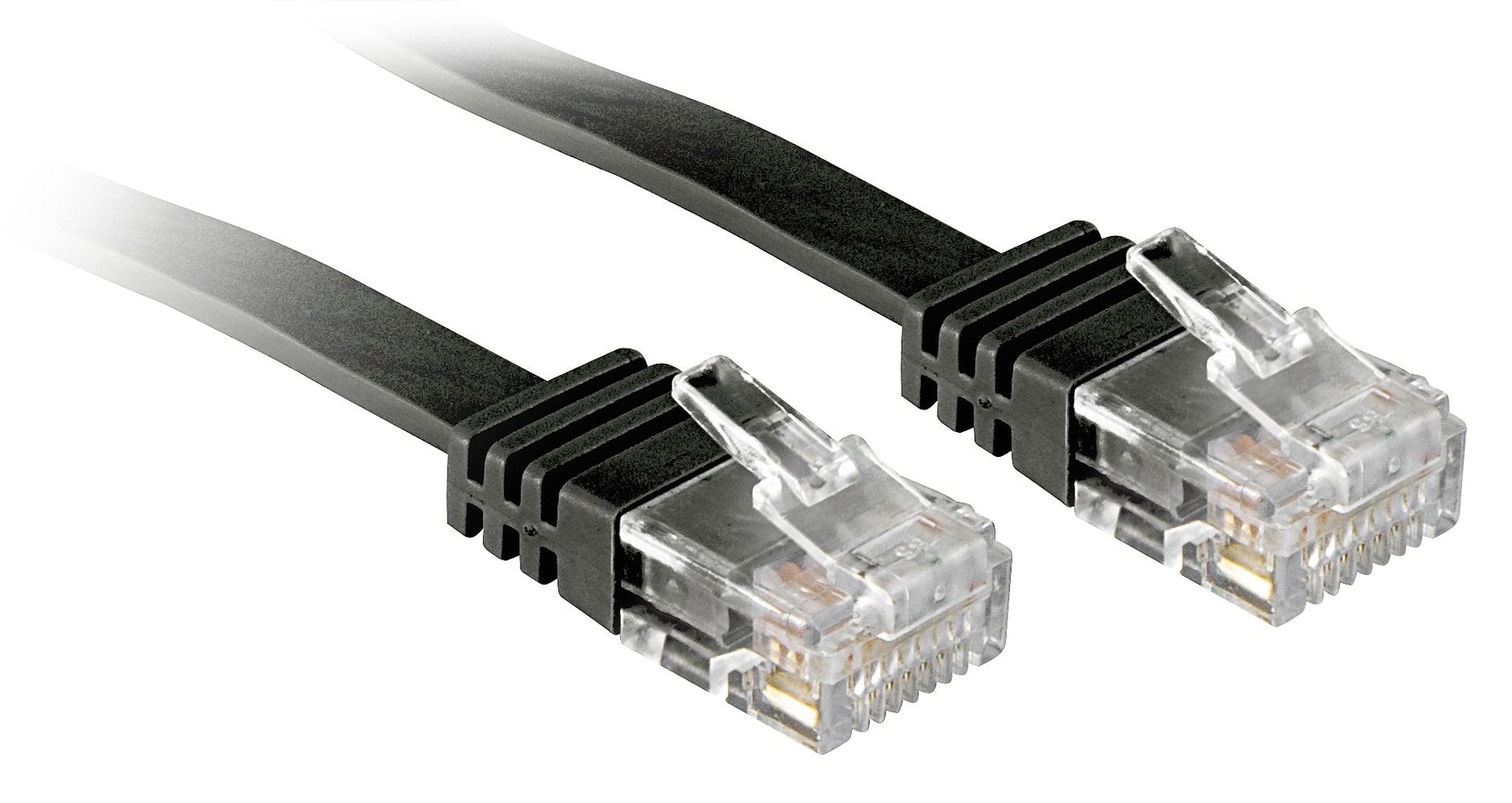 Cable Lindy De Red Cat6 Flachband Ungeschirmt Negro 1.00m