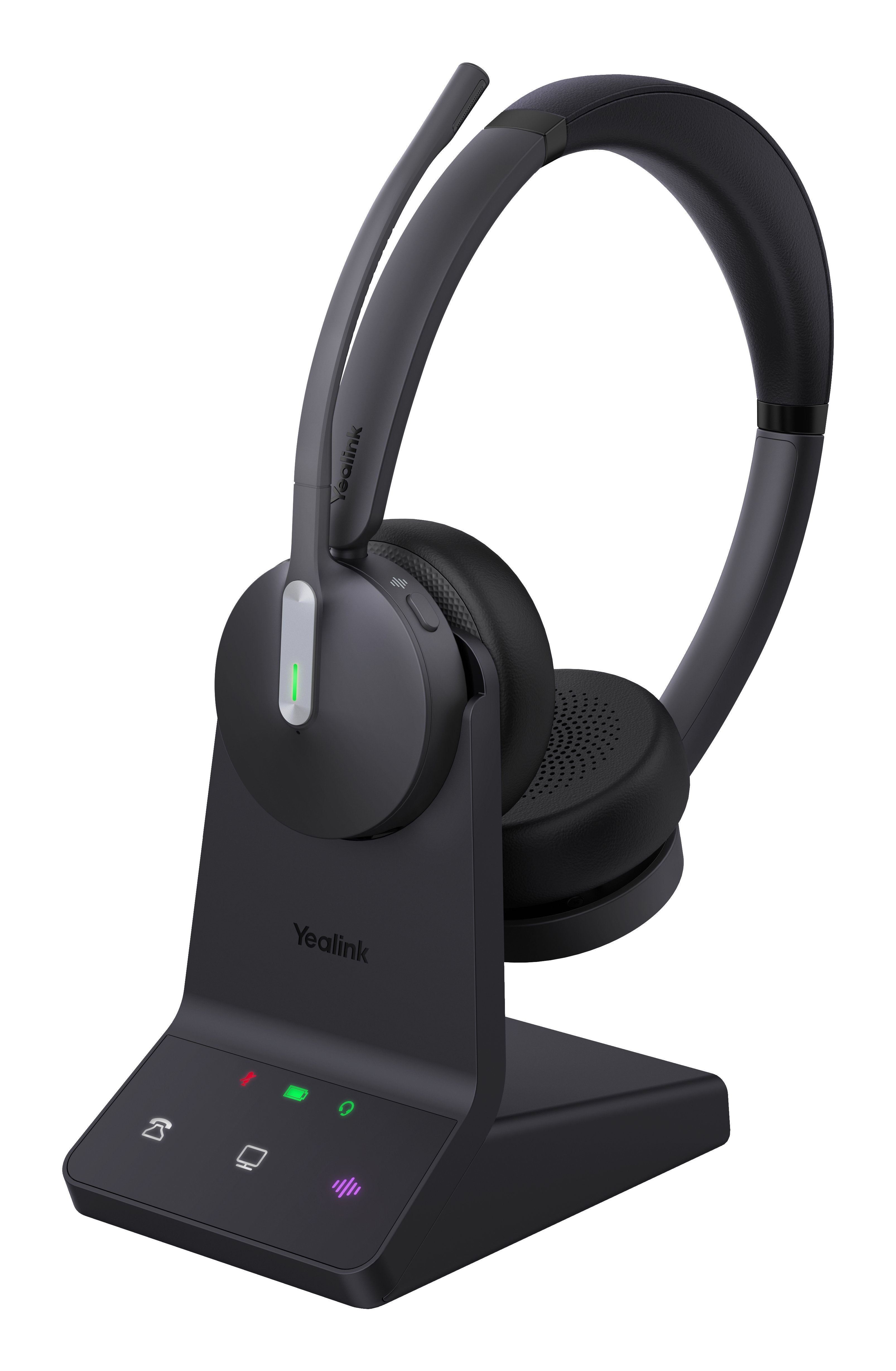 Auriculares Yealink Wh64 Dual Uc Inalámbrico Usb Tipo C Bluetooth Negro