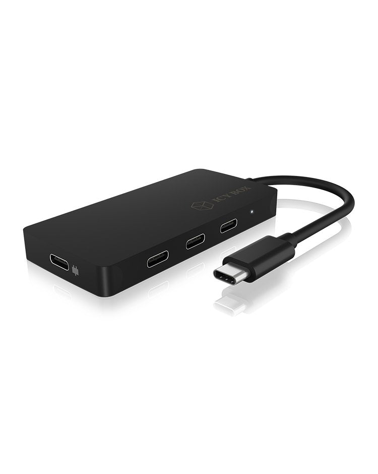 EAN 4250078170440 - ICY BOX IB-HUB1429-CPD USB 3.2 Gen 2 (3.1 Gen 2) Type-C 10000 Mbit/s Negro imagen 1
