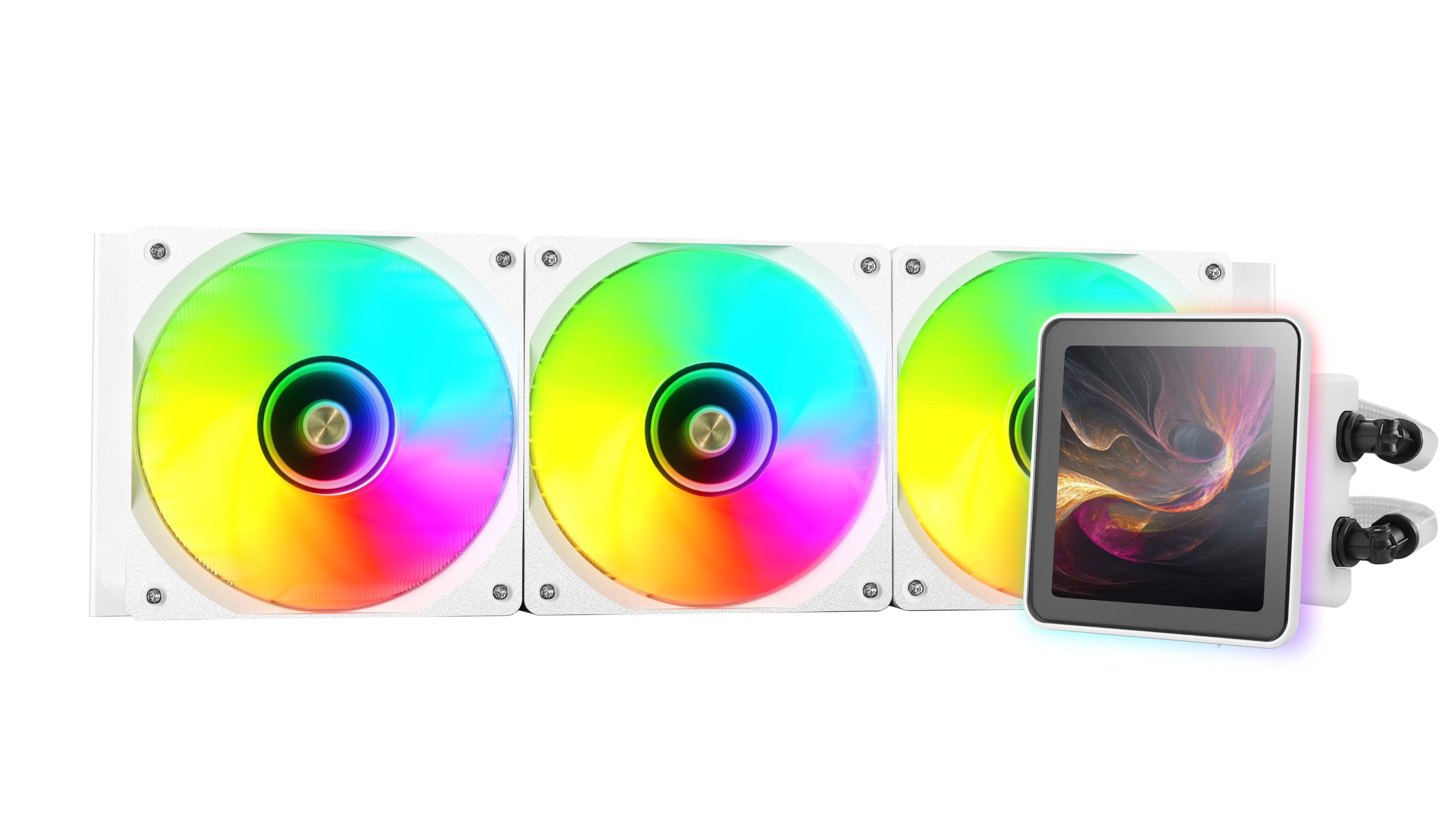 Refrigeración Líquida Cpu Mars Gaming Ml-Visionpro360w Todo En Uno 12 Cm Blanco 1 Pieza(S)