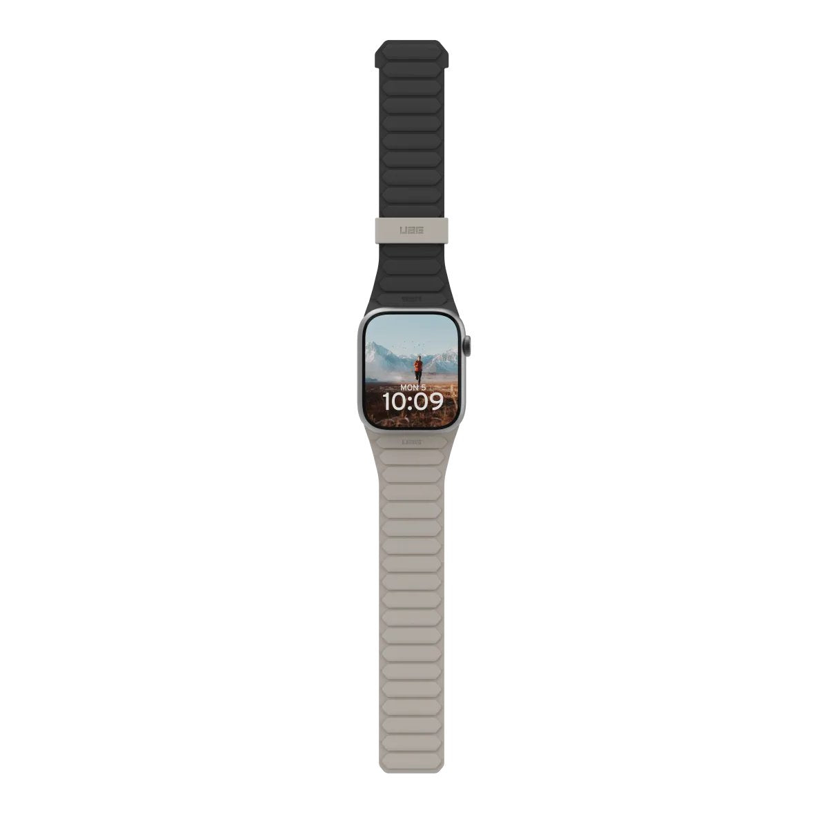 Uag Pathfinder Loop Para Reloj Inteligente 150 200 Mm Negro Titanio Para Apple Watch Hermès Series 9 Se 3 Series 10 Series 11 Series 9 Ultra 2 Ultra 3