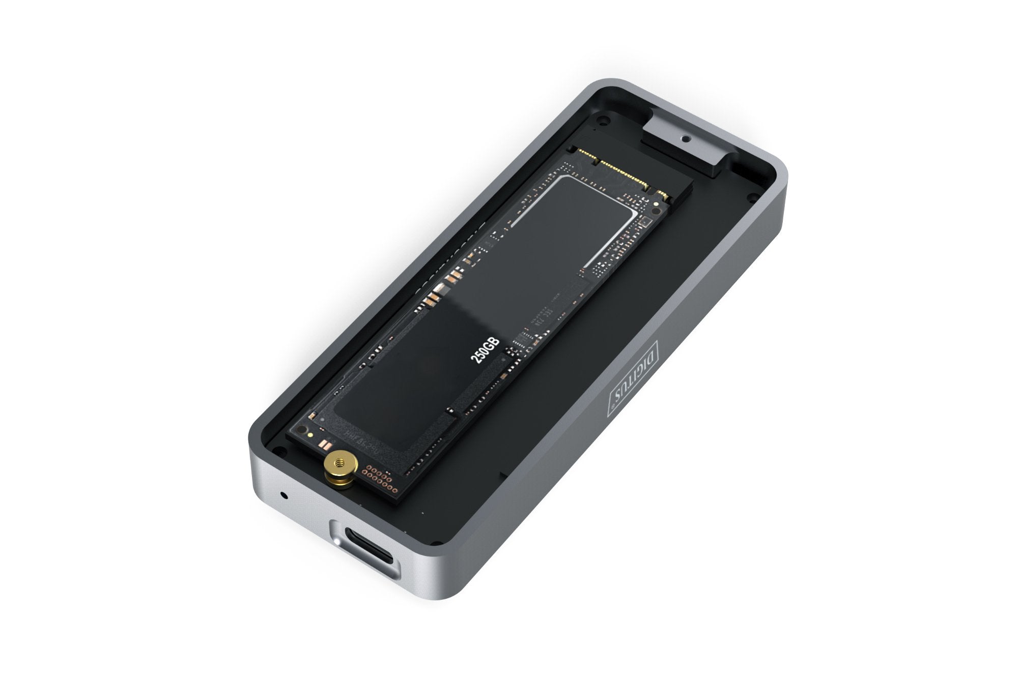 EAN 4016032497486 - Digitus DA-71157 caja para disco duro externo Caja externa para unidad de estado sólido (SSD) Negro M.2 imagen 2