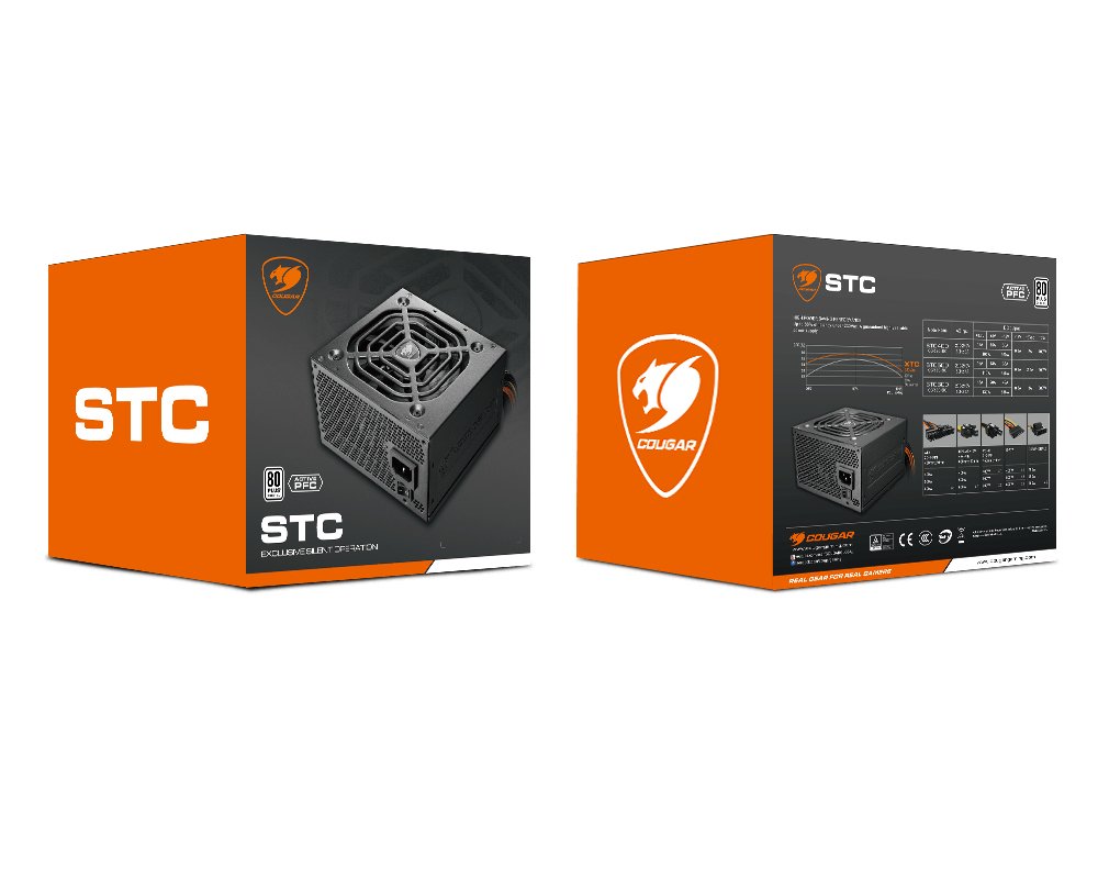 Cougar Netzteil Mc 600w Atx 80 Plus 230v Eu