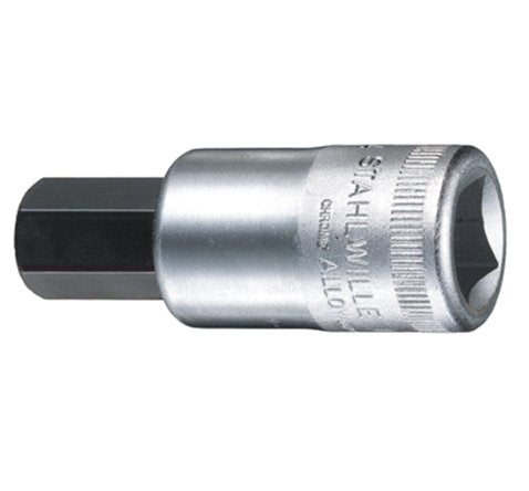 Stahlwille 54 4 03050004 Hexagonal Interior Llave De Vaso-Bit-Inserto 1/2" 12.5