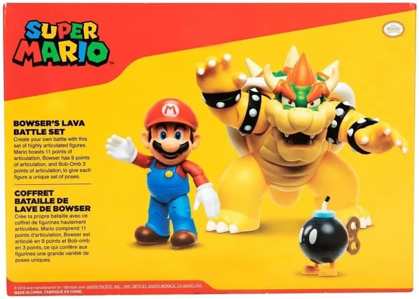 EAN 0039897645124 - Super Mario Bowser’s Lava Battle Set imagen 8