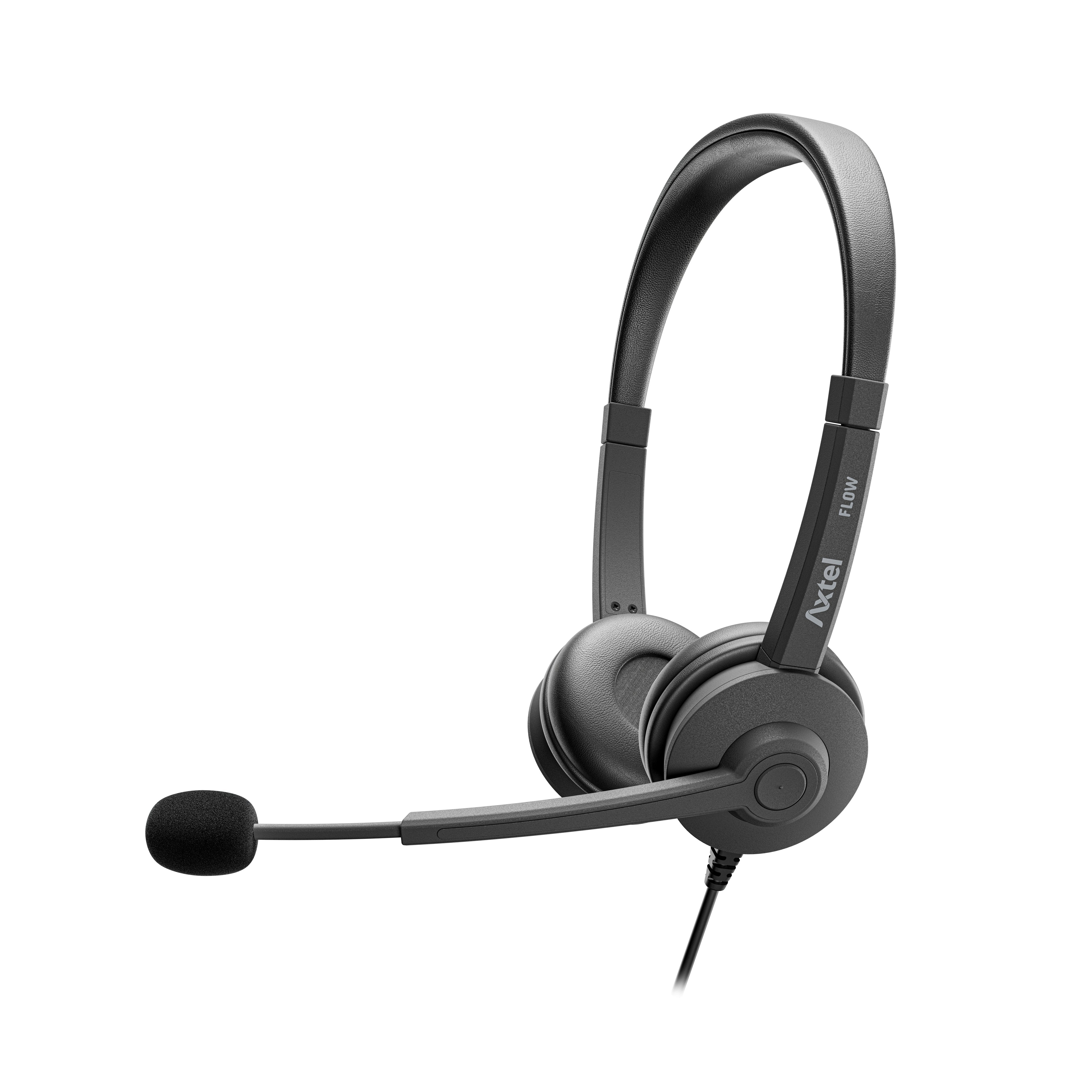 Auriculares Axtel Flow Stereo Usb-C + Usb-A