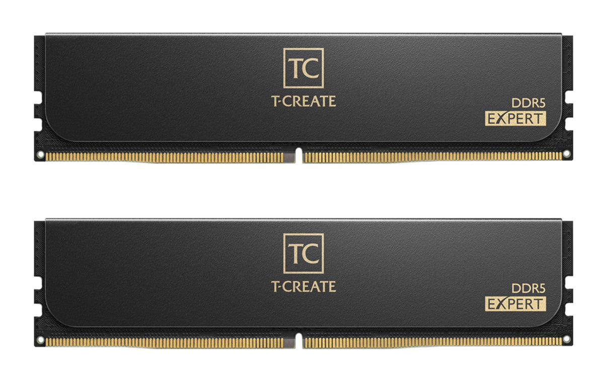 Team Group Dimm 96 Gb Ddr5-6400 (2x 48 Gb) Dual-Kit (Negro, Ctced596g6400hc32adc01, Expert, Intel Xmp, Amd Expo) Ctced596g6400hc32adc01