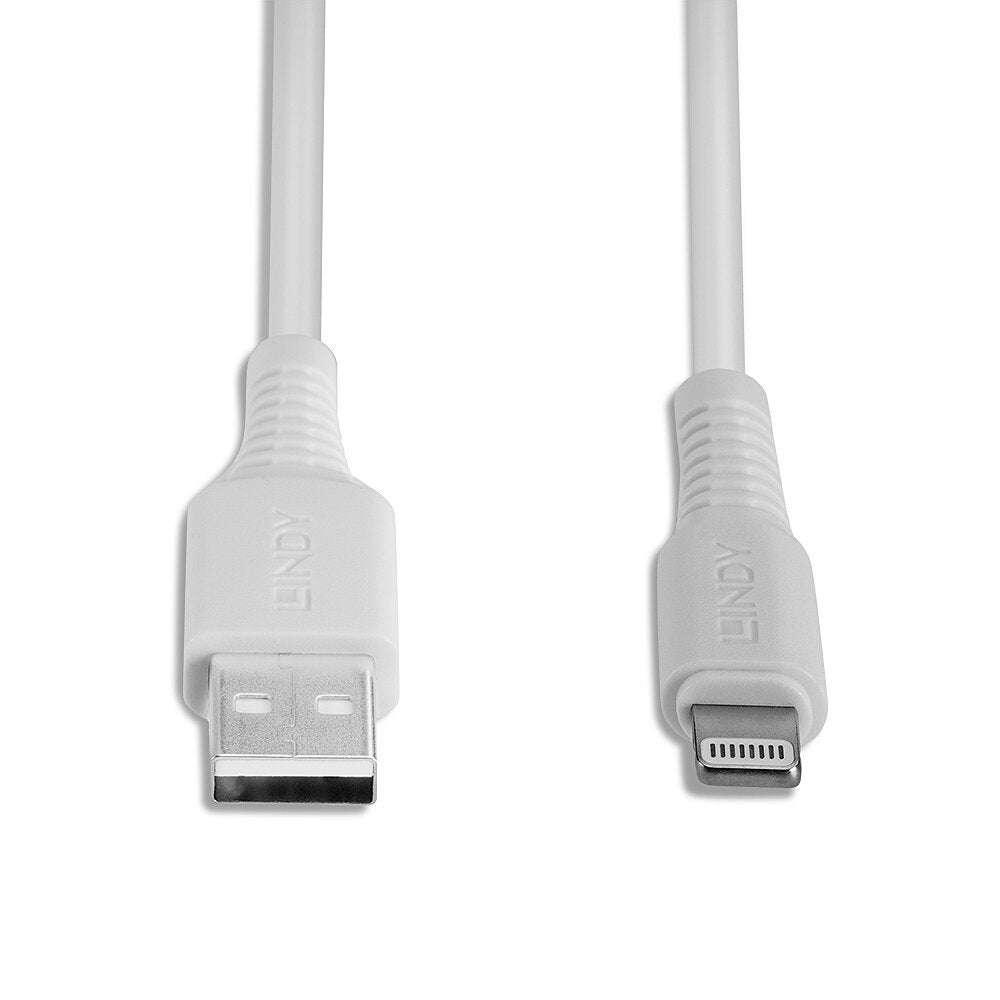 Lindy 31327 Cable Usb <-> Lightning 2 M Blanco