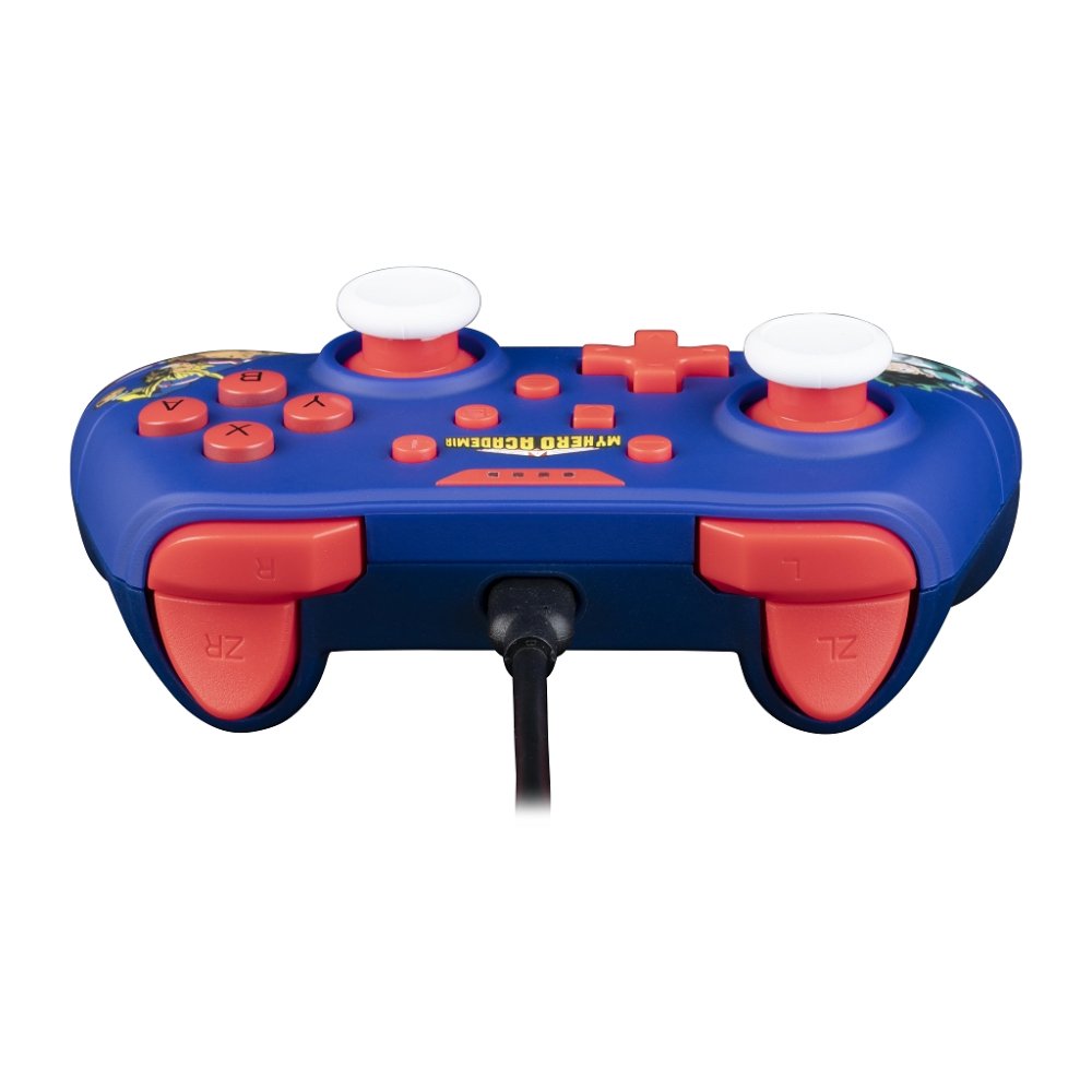 Konix My Hero Academia Mando/Gamepad Usb - Compatible Con Nintendo Switch Y Pc - 13 Botones - Cable De 3m
