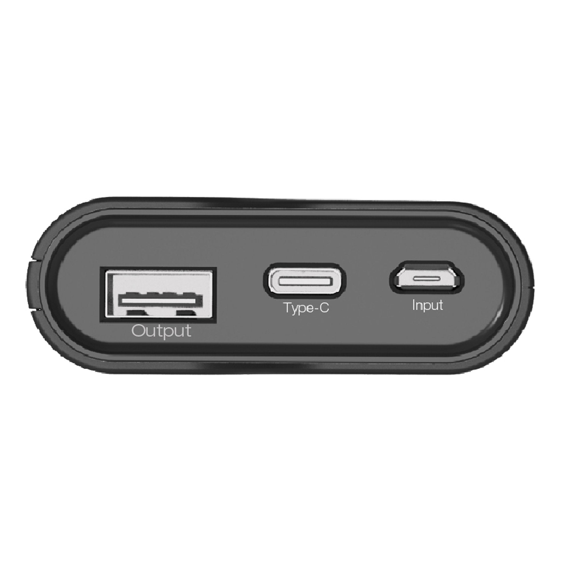 Powerbank Realpower Type C 7500 Schwarz