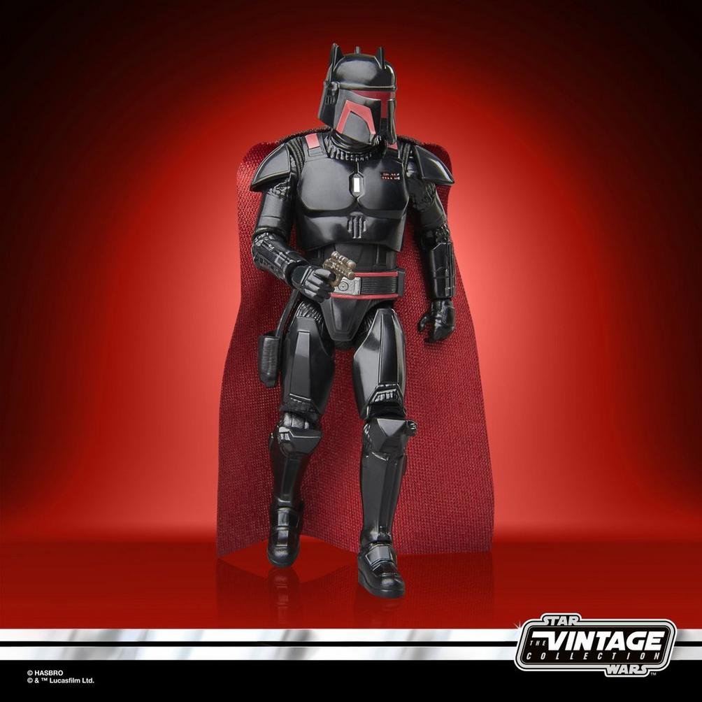 Figura Moff Gideon Dark Trooper Armor The Mandalorian Star Wars 9,5cm