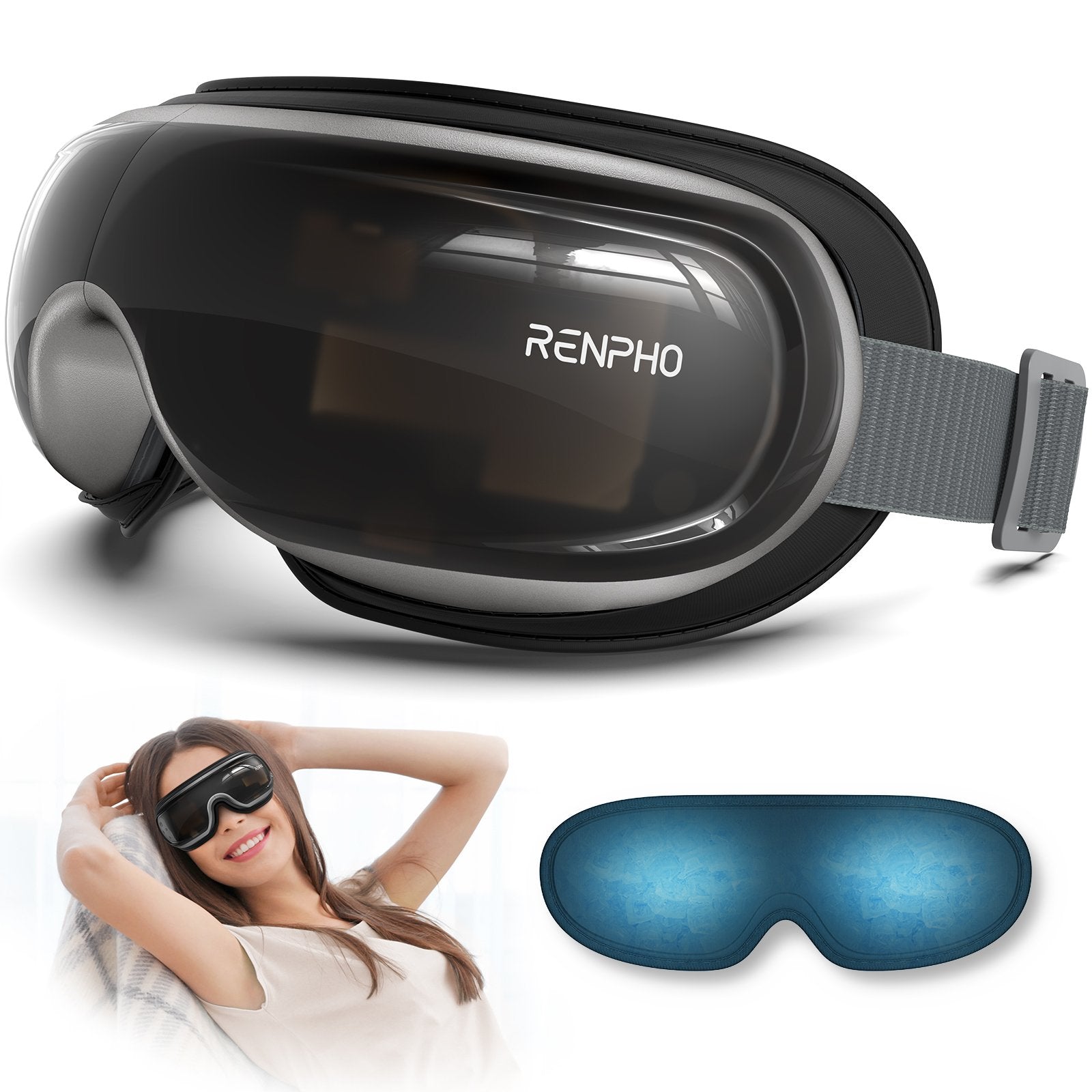 EAN 4897122207297 - Renpho PEU-R-G010V masajeador Ojo Negro imagen 2