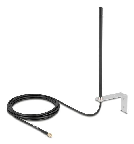 Delock 5g Lte Antena Sma Macho 3 - 5 Dbi Omnidireccional Starr Con Anschlussk