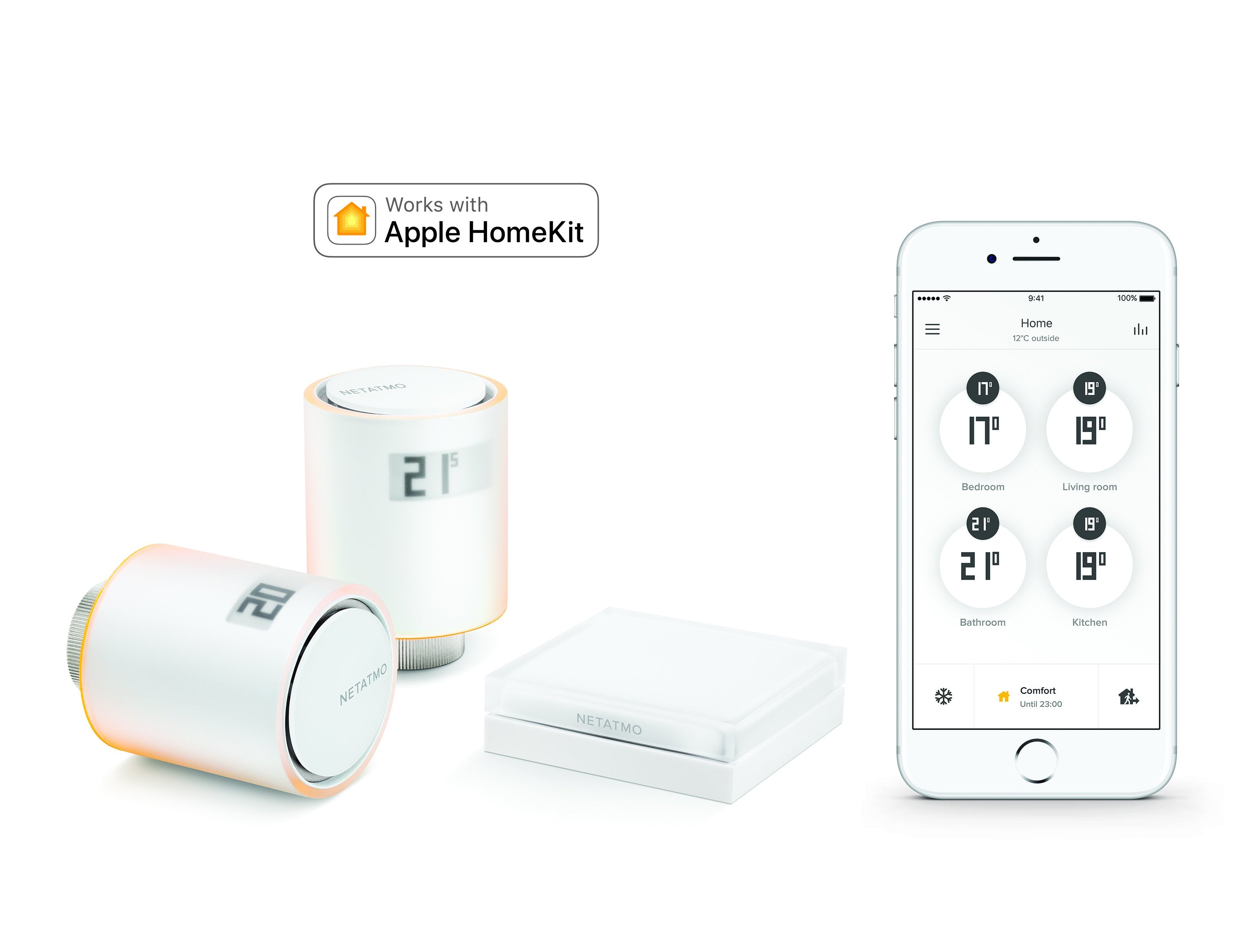 Netatmo Glowica Termostatyczna Nav-En