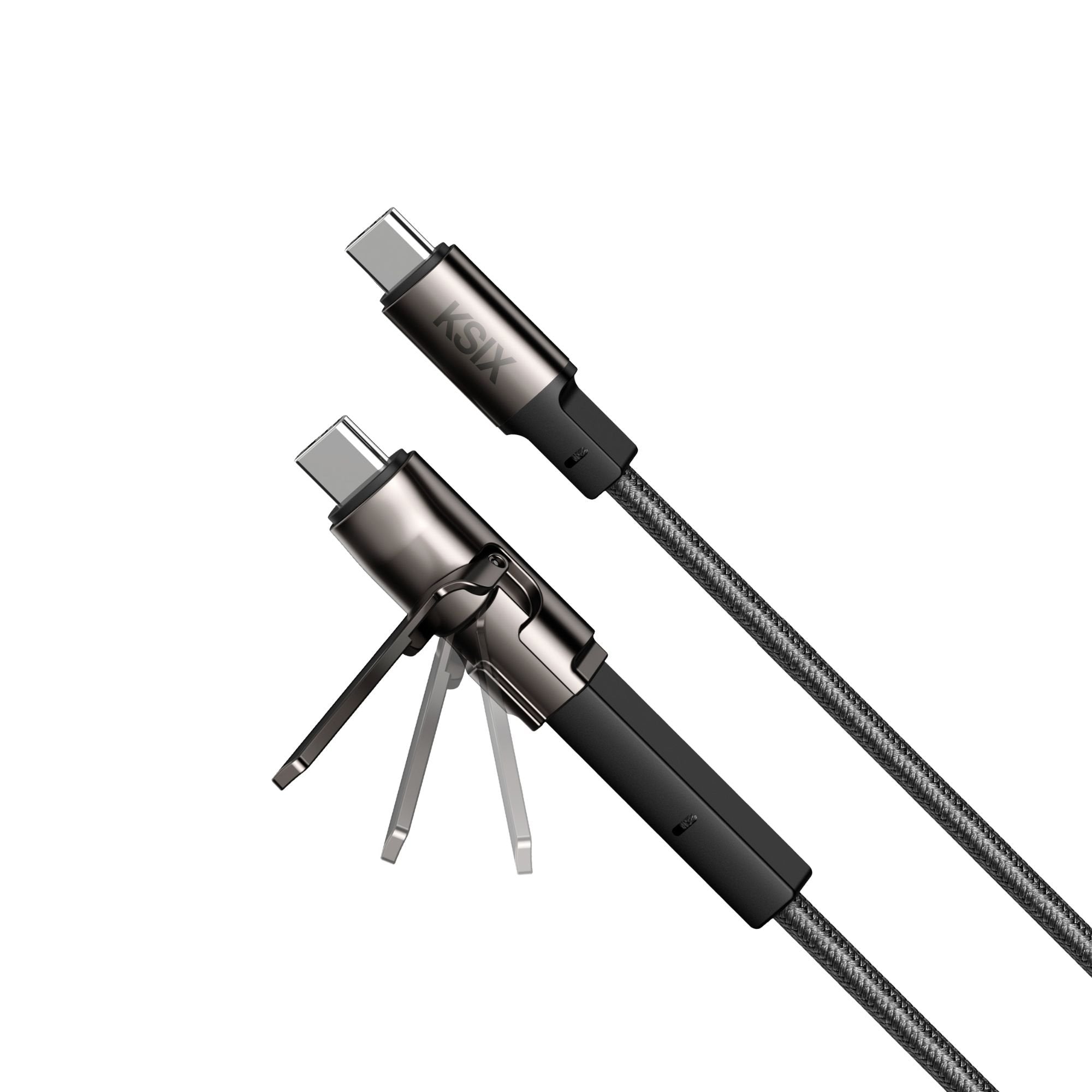 Cable Ultrarrápido Usb Tipo C A Usb Tipo C - 1 M · Negro
