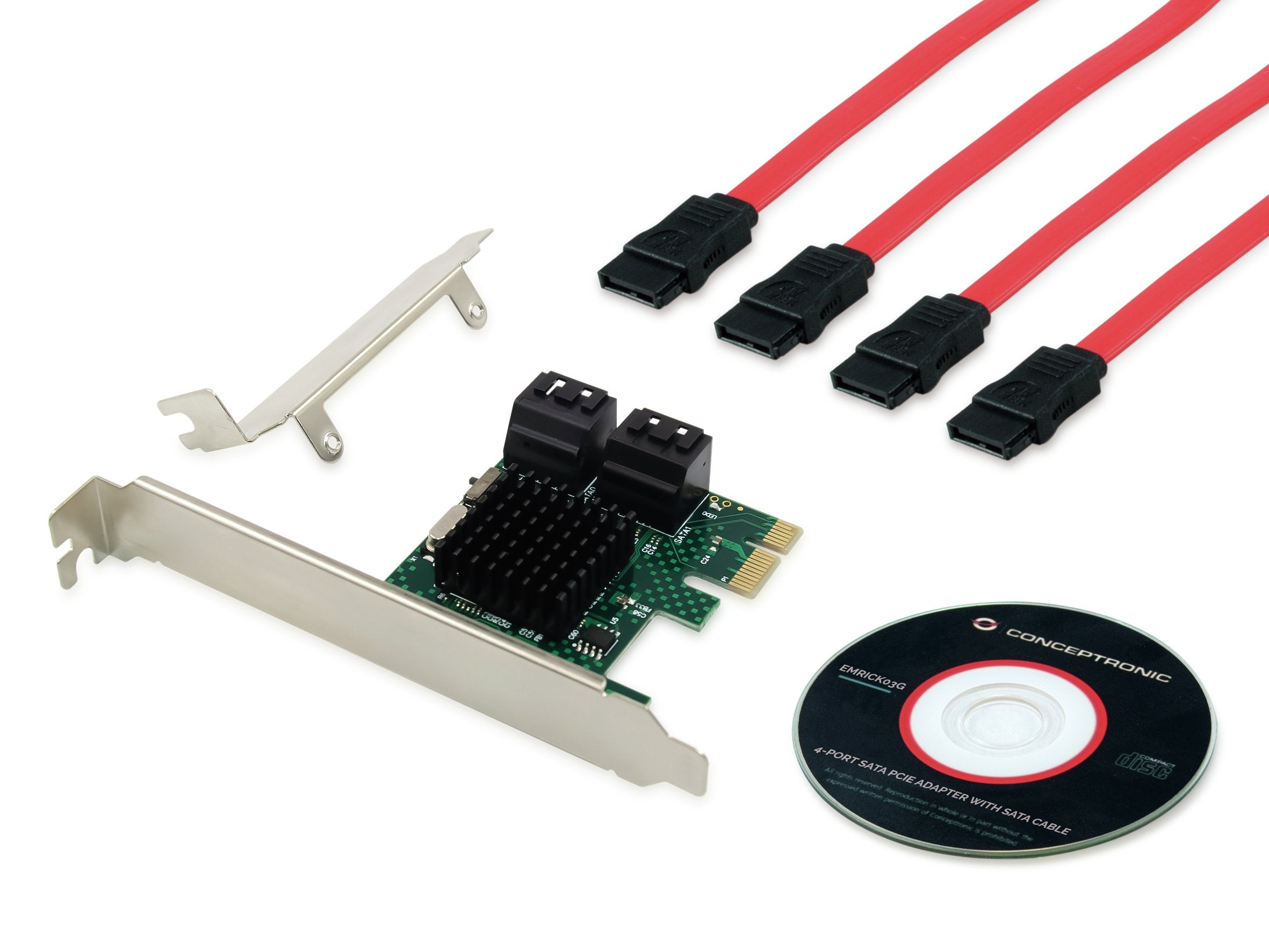 EAN 4015867221976 - Conceptronic EMRICK03G tarjeta y adaptador de interfaz Interno SATA imagen 4