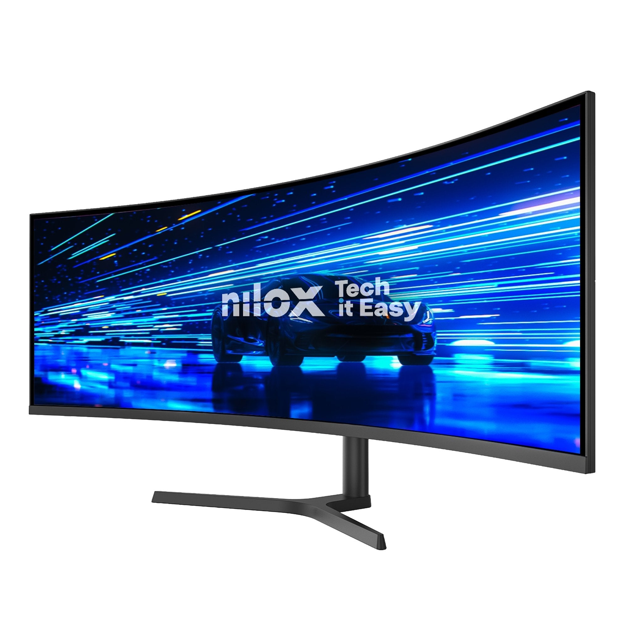 Monitor 49" Curvo Usb-C Dp Hdmi Nilox Nxm49crvdc Dqhd 5120x1440 1ms 165hz 2x3w Vesa 100x100 Pivotant