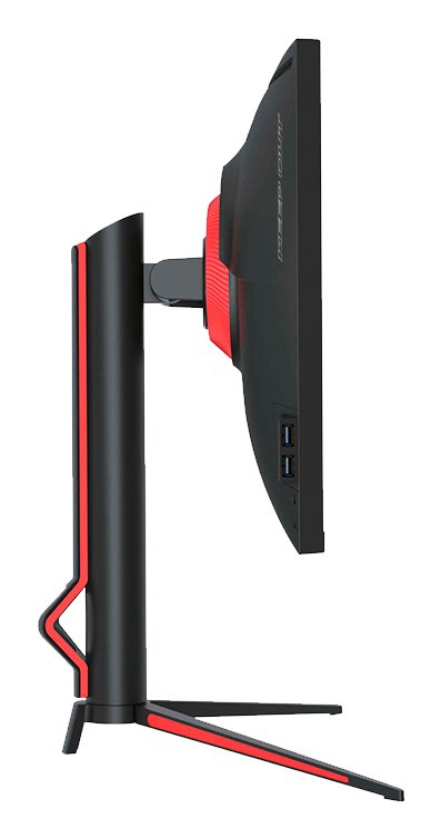 EAN 8435099533023 - KeepOut XGM34UW pantalla para PC 86,4 cm (34") 3440 x 1440 Pixeles UltraWide Quad HD LED Negro, Rojo imagen 3
