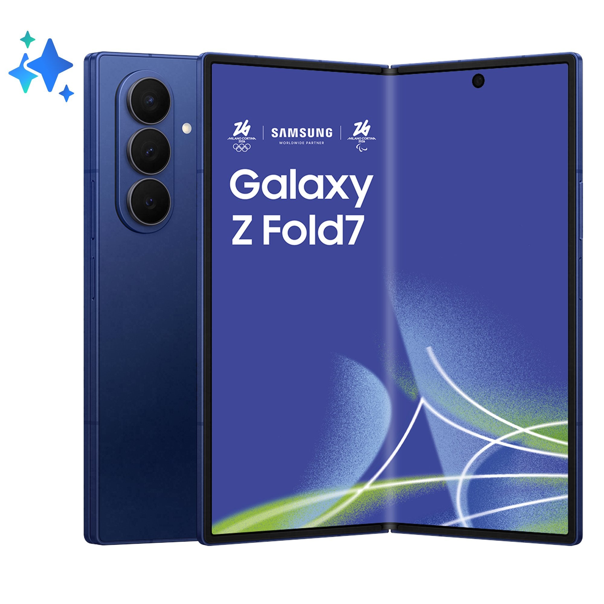 EAN 8806097424413 - Samsung Galaxy Z Fold7 20,3 cm (8") Android 16.0 5G 12 GB 256 GB 4400 mAh Azul imagen 1