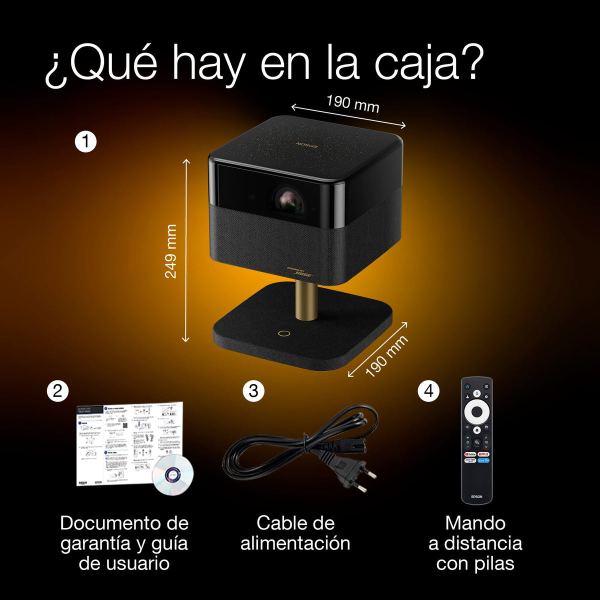 EAN 8715946744896 - Epson Lifestudio Flex Special Lux Edition 1000 lúmenes ANSI 3LCD UHD 4K (3840x2160) imagen 8