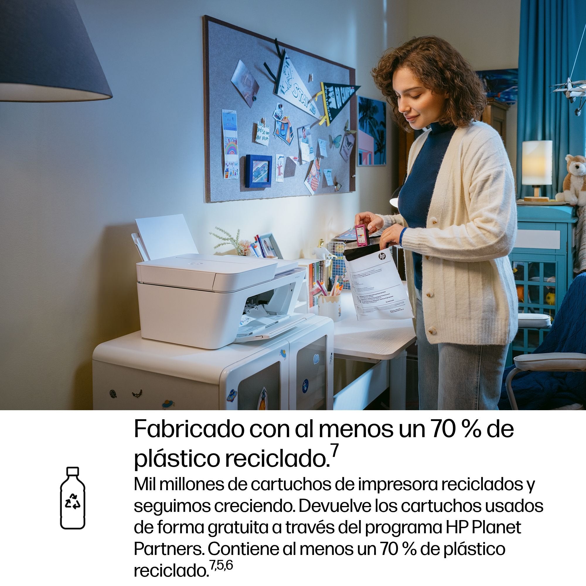 EAN 0198828789709 - HP DeskJet 4322 Inyección de tinta térmica A4 4800 x 1200 DPI 8,5 ppm Wifi imagen 9