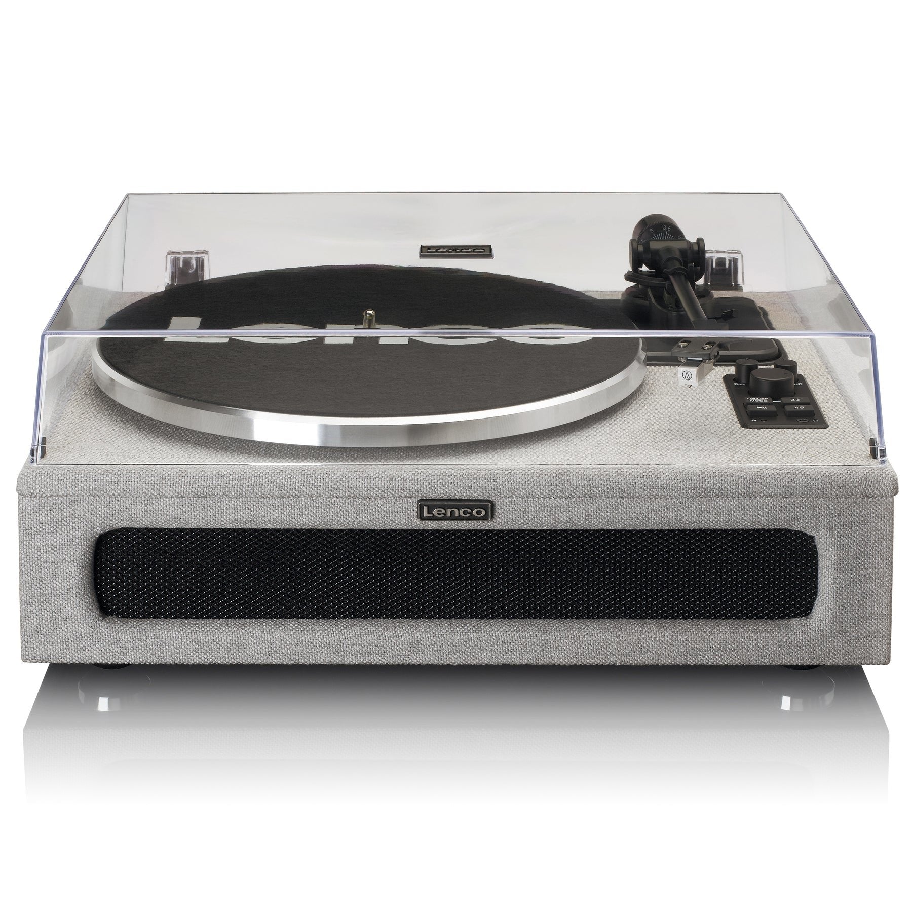 Tocadiscos Lenco Ls-440gy De Tracción Por Correa Gris Automático