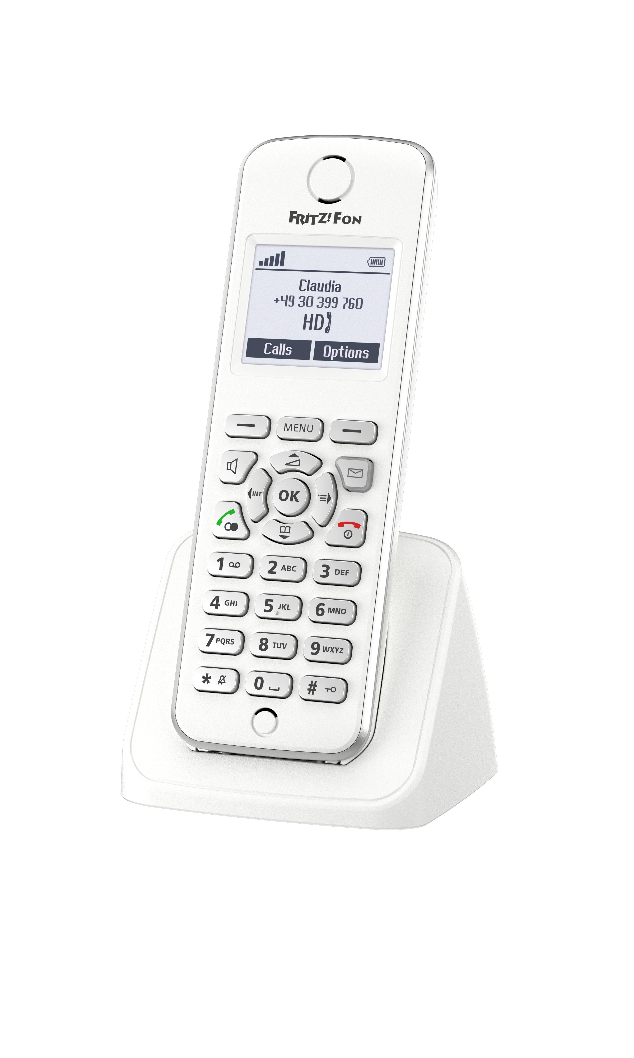 Avm Fritz! Fon M2 International Telefono Dect Identificador De Llamadas Blanco