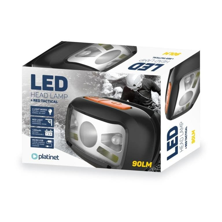 EAN 5907595452458 - Platinet PHL2882 linterna Negro, Naranja Linterna táctica LED imagen 4