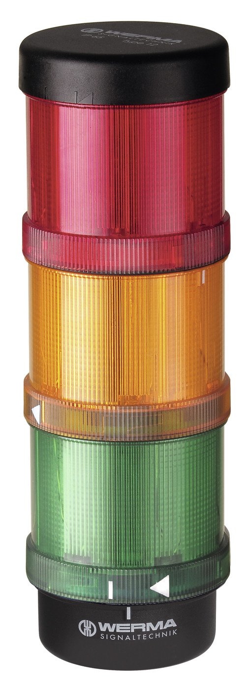 Werma Signaltechnik Torre De Señalización 64900001 Led Rojo Amarillo Verde 1 Ud.