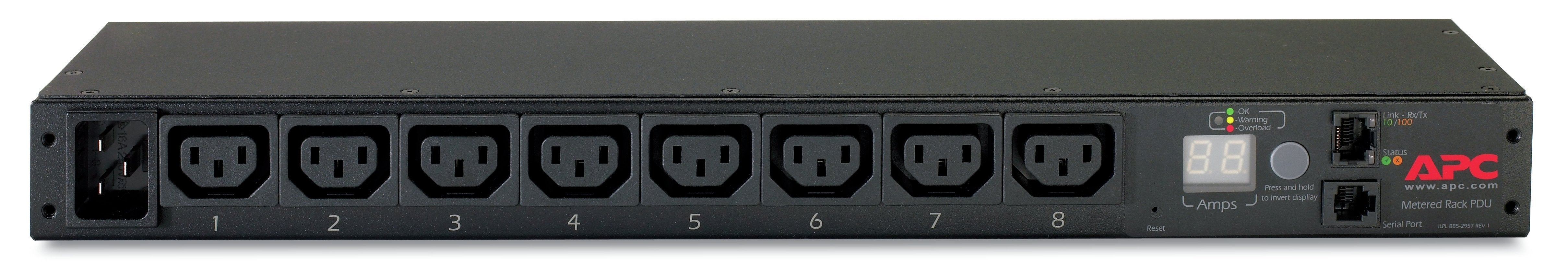 EAN 0731304331513 - APC AP7821B unidad de distribución de energía (PDU) 8 salidas AC 0U/1U Negro imagen 3