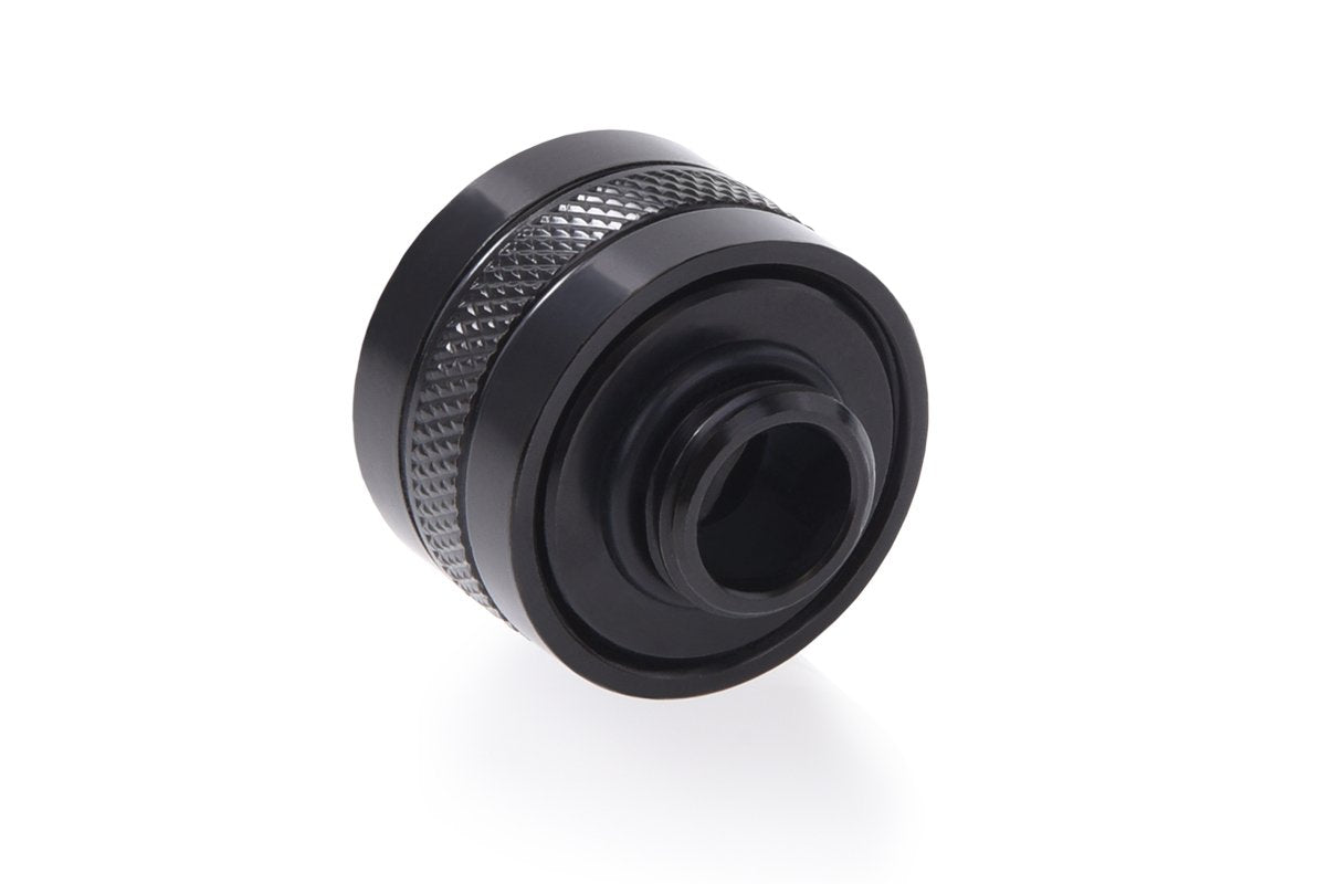 Alphacool Eiszapfen Pro 16mm Hardtube Racor G1/4 - Deep Black Sixpack,