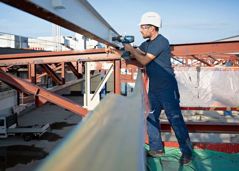 EAN 4053423246346 - Bosch GDS 18V-1600 HC Professional 2300 RPM Azul imagen 11