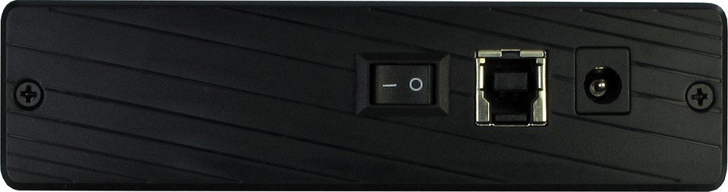 Inter-Tech Veloce Gd-35612 Caja Externa Disco Duro 3.5" Negro Usb 3.0 Alimentado