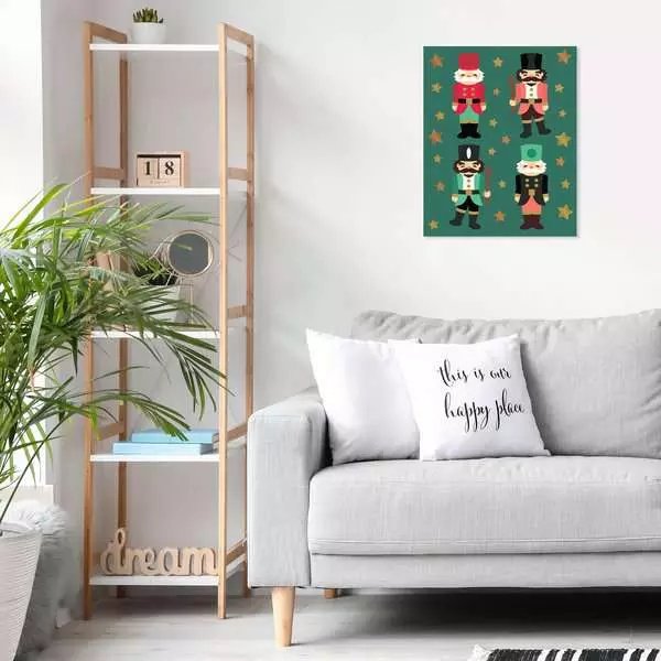 Ravensburger Creart - Navideña Nutcracker Delight, Pintura 23893