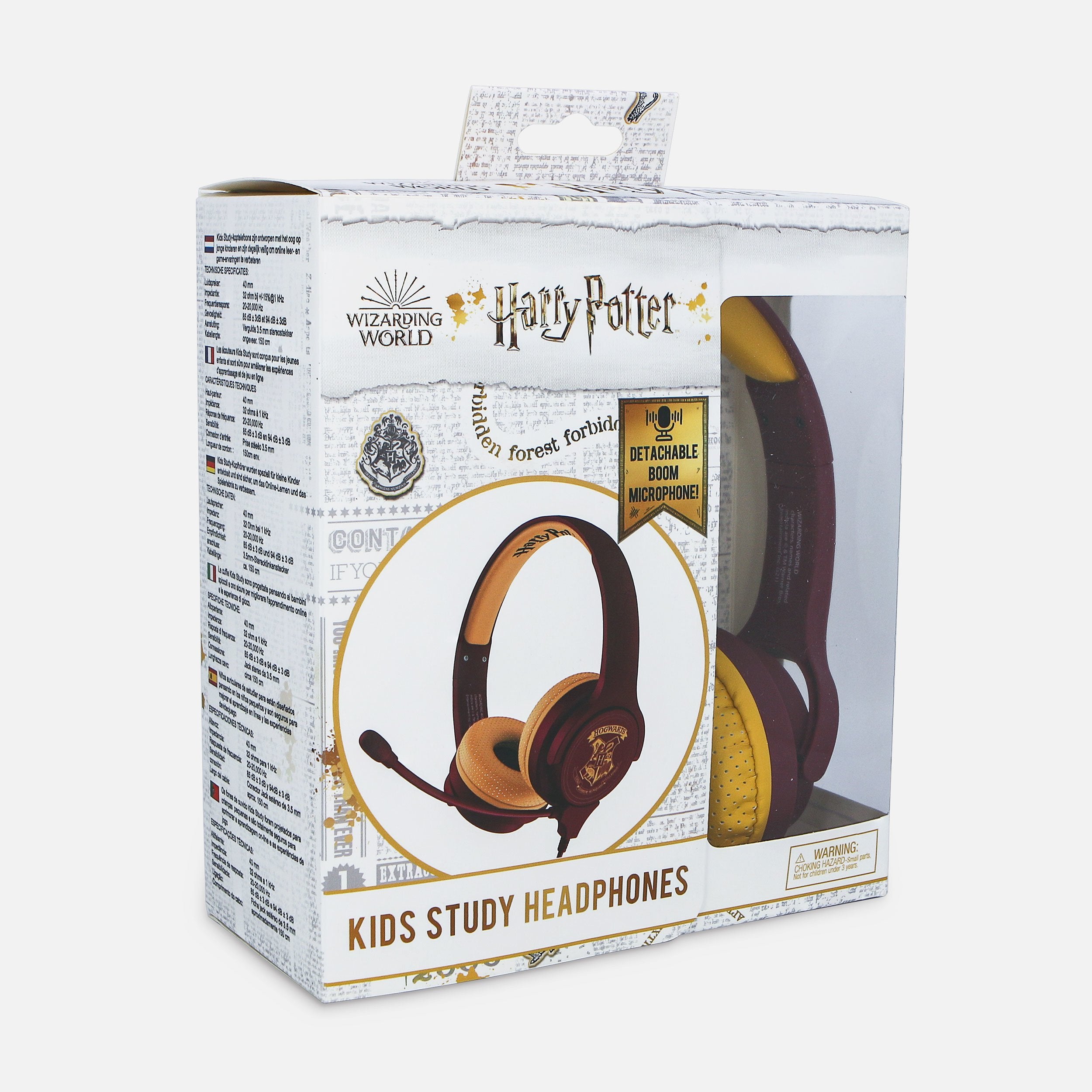 EAN 5055371623438 - OTL Technologies Harry Potter Hogwarts Crest Auriculares Alámbrico Diadema Juego Borgoña, Amarillo imagen 10