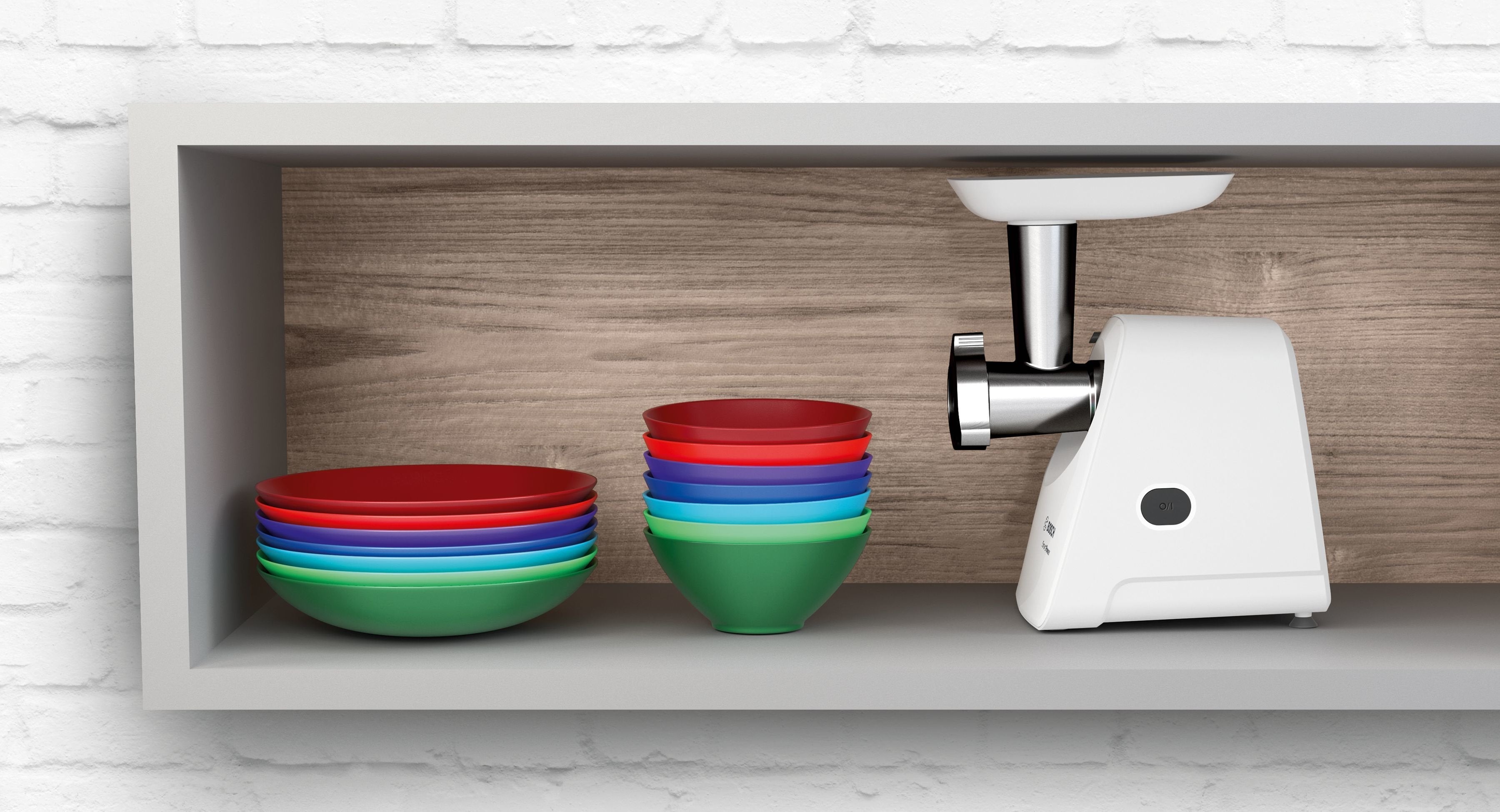 EAN 4242005135653 - Bosch MFW2515W picadora 350 W Blanco imagen 2