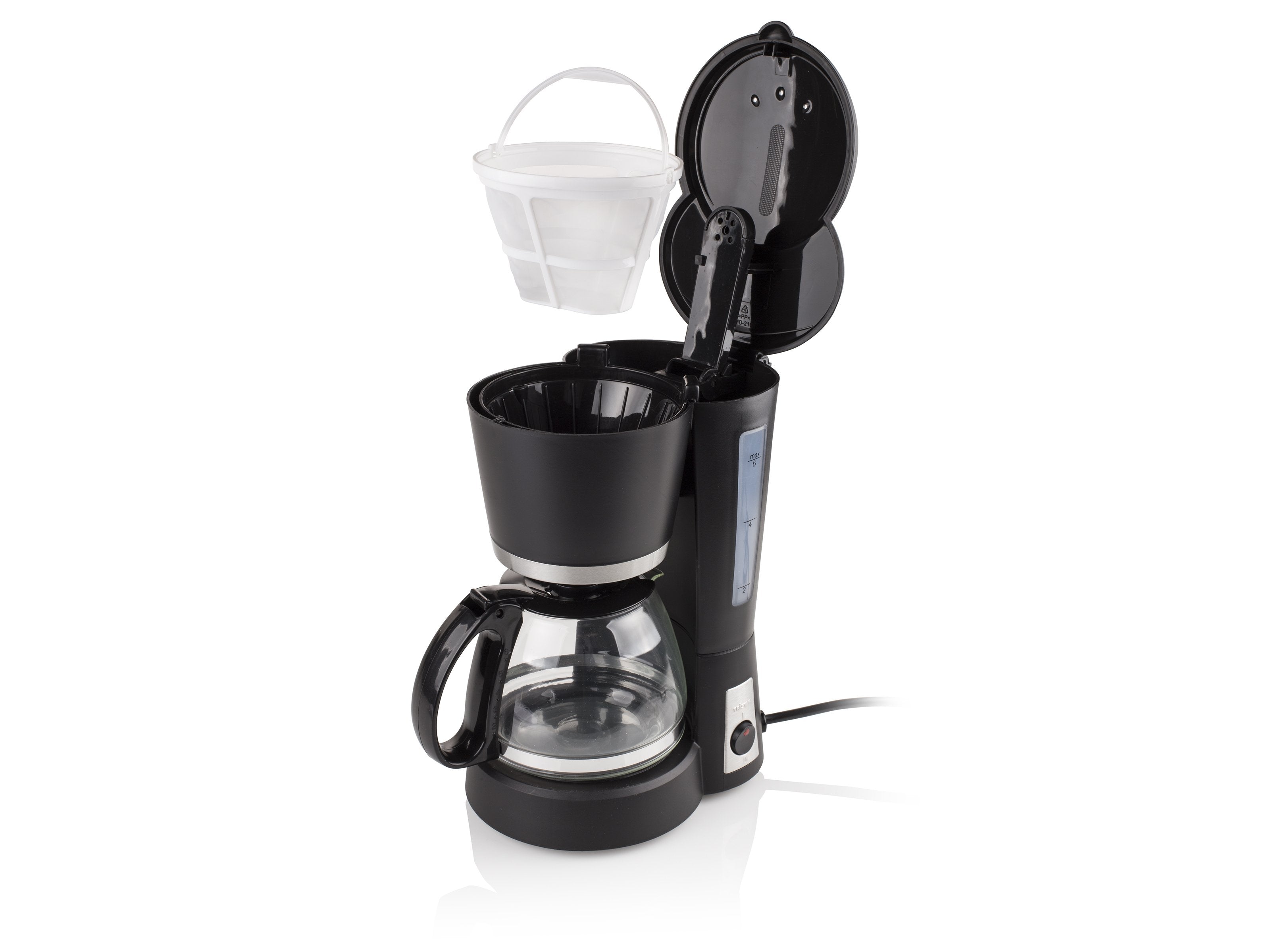Cafetera De Goteo Tristar Cm-1236 Para 12 Tazas Negro, Inox