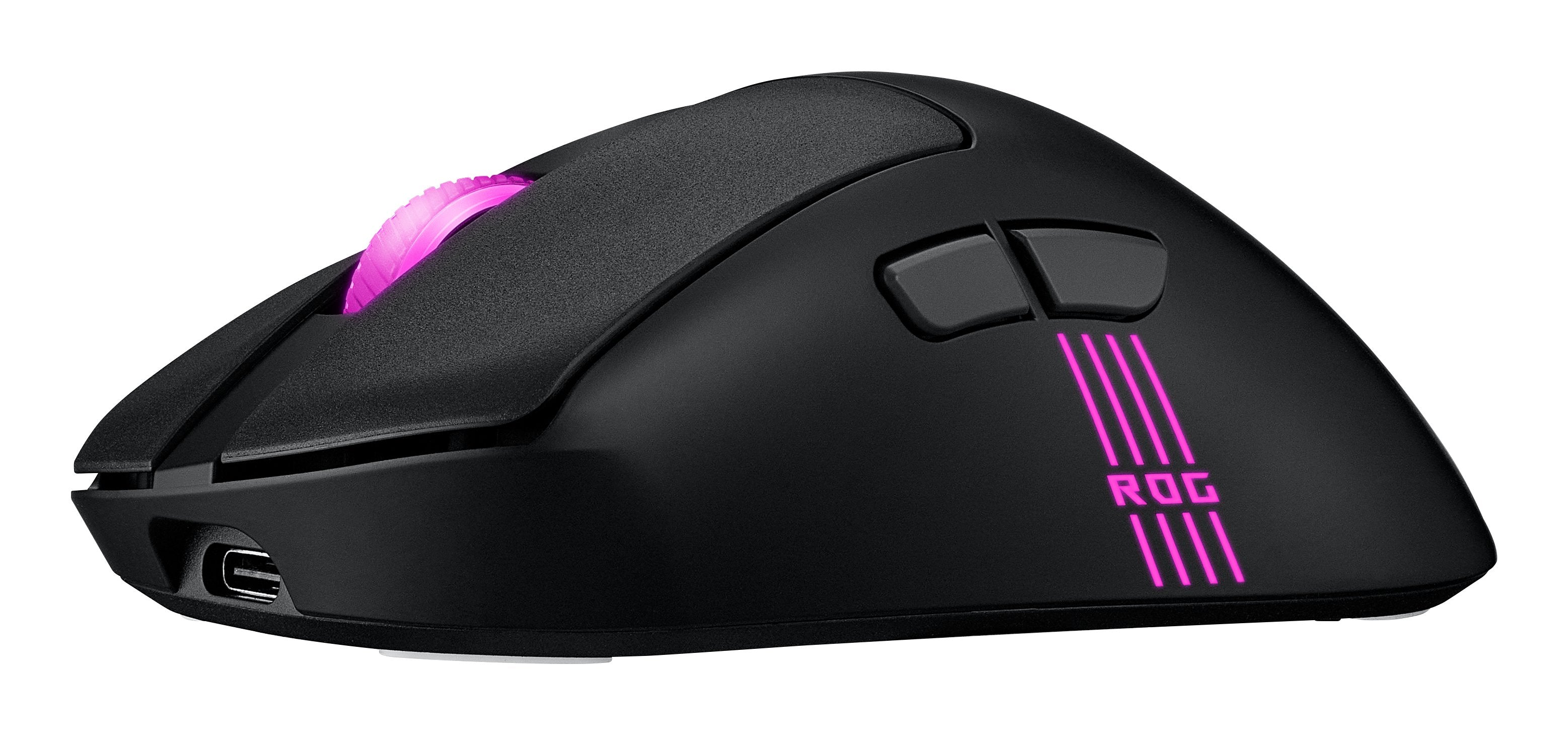 EAN 4711387951224 - ASUS ROG Keris II Origin BLK ratón Juego mano derecha RF Wireless + Bluetooth + USB Type-A Óptico 42000 D imagen 9