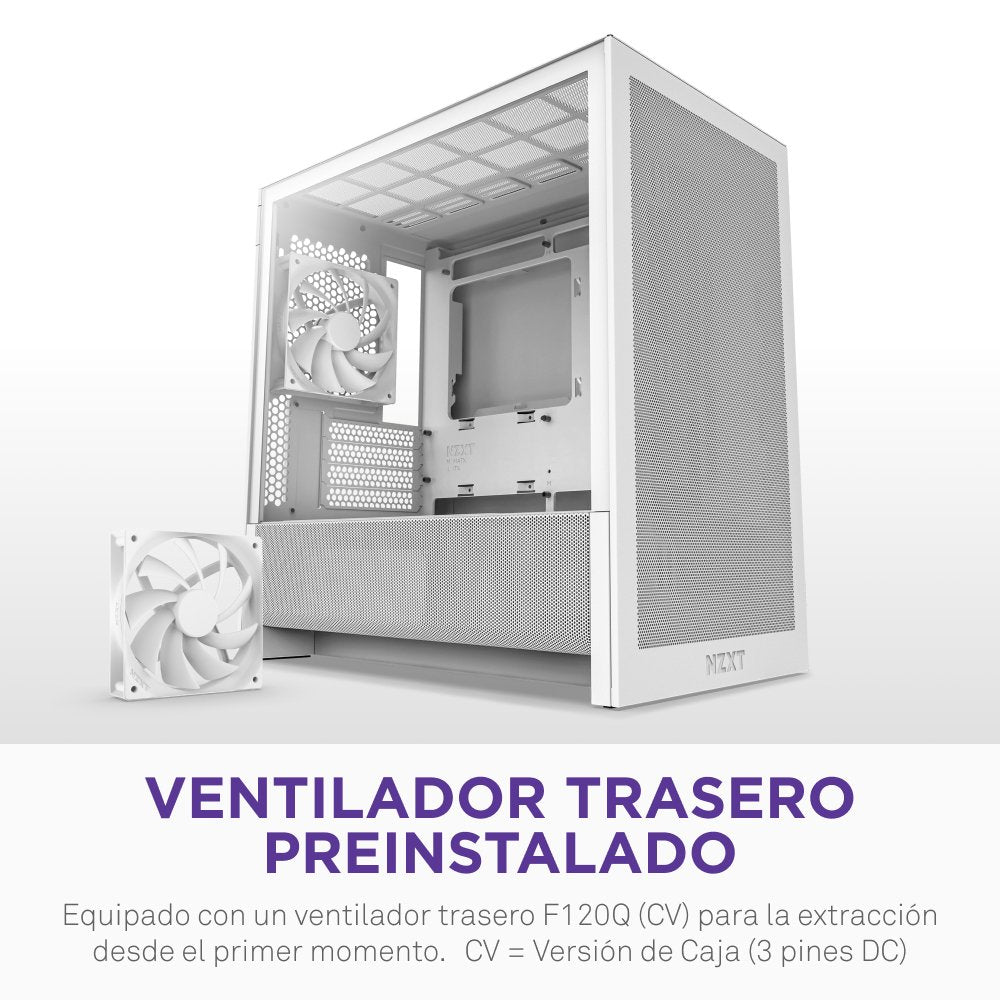 EAN 5056547207971 - NZXT H9 H3 Flow Midi Tower Blanco imagen 9