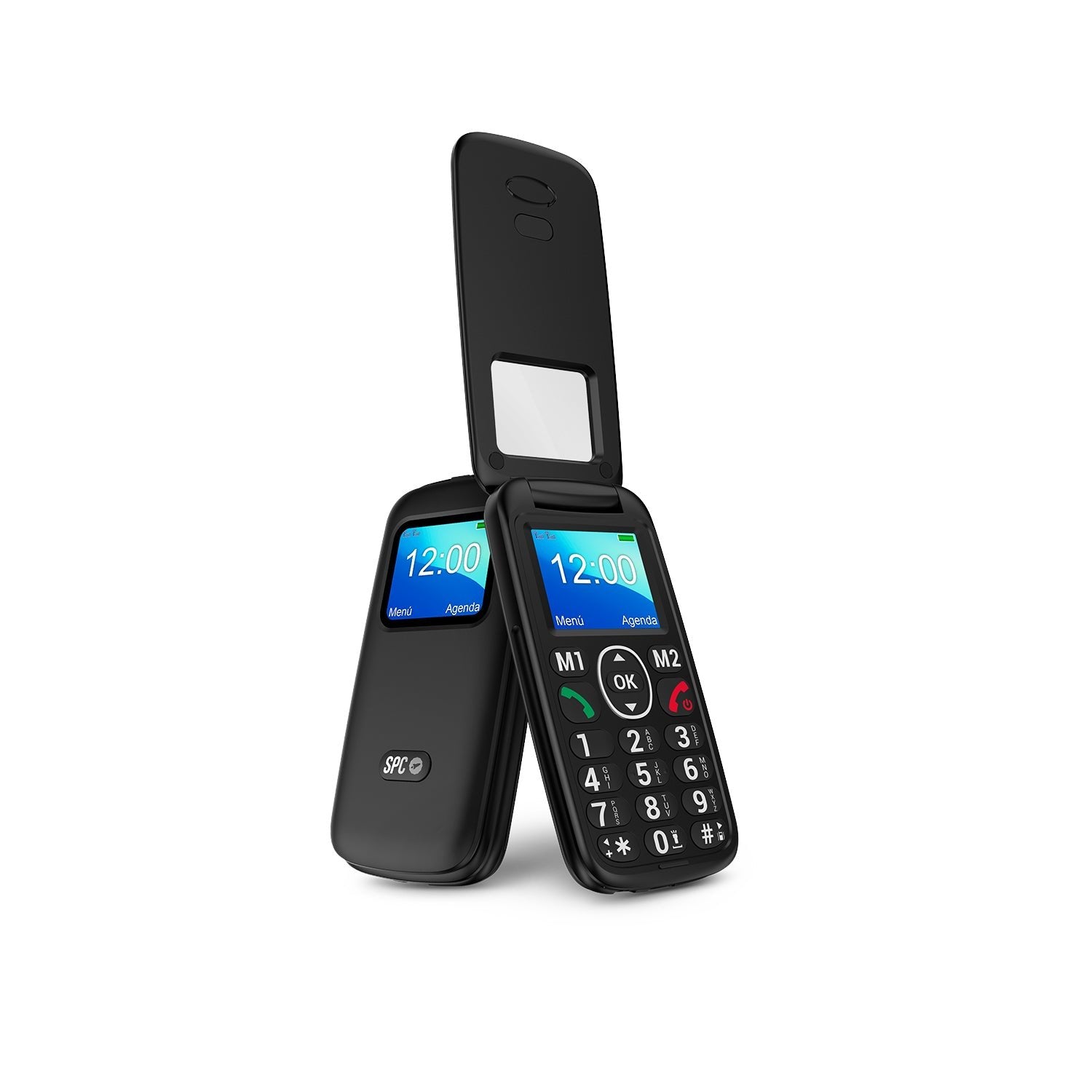 Teléfono Móvil Spc Titan View Para Personas Mayores Negro