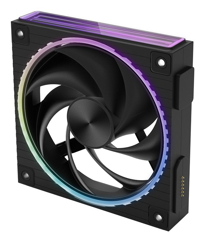 Ventilador Pc Zalman Zm-Df120 Black Argb 1x Vent 120mm
