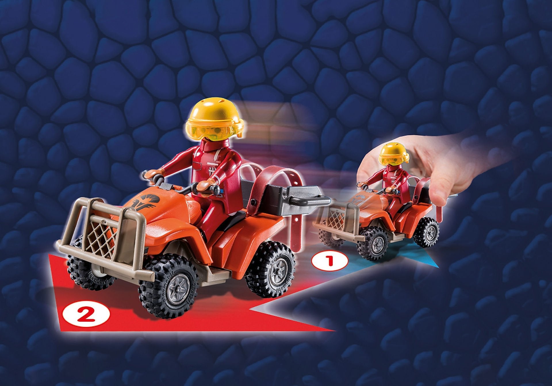 Playmobil 71085 Dragons: The Nine Realms - Icaris Quad & Phil, Konmruktionsspielzeug 71085