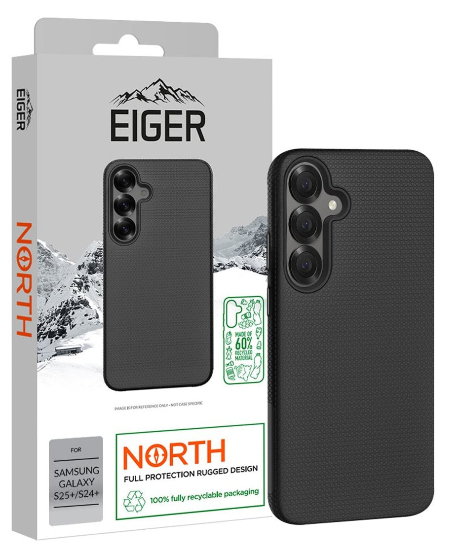 Eiger North Case Galaxy S25+/S24+ Schwarz