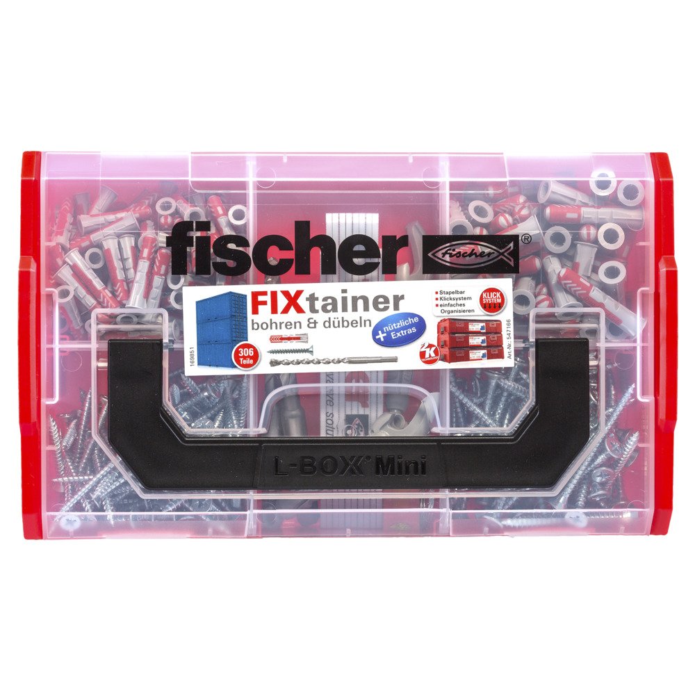 Fischer Fixtainer - Taladro Y Tapon