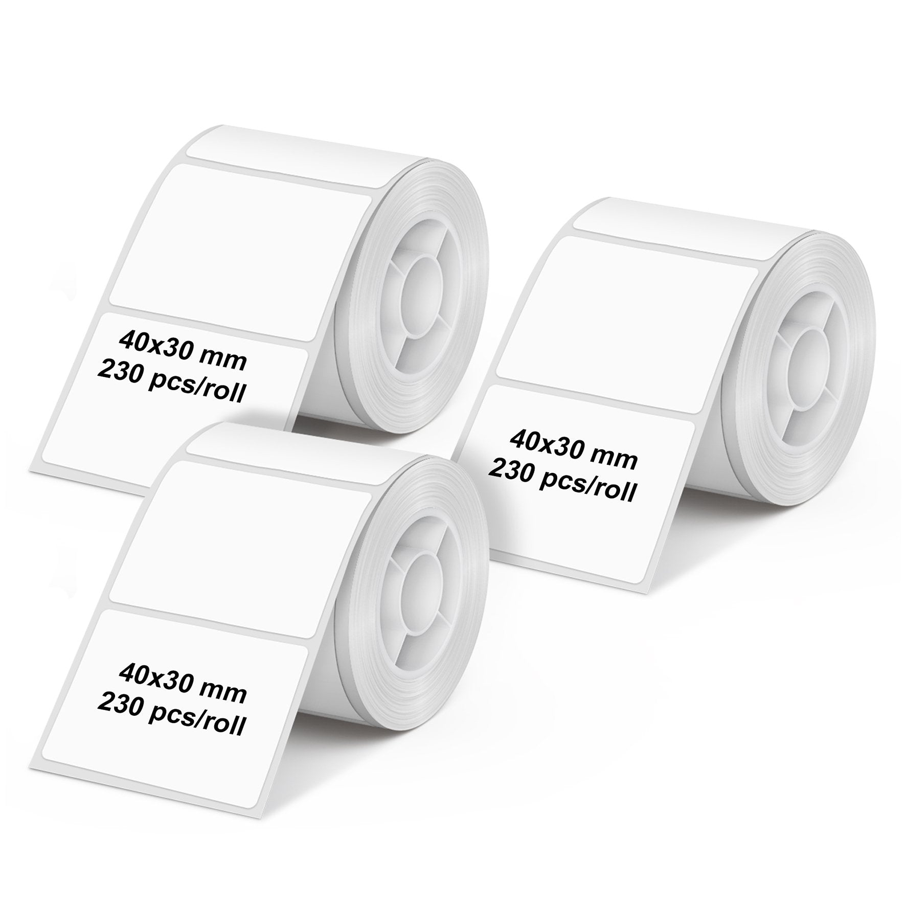 Olympia Etikettenrolle Para Pm220 3er Pack Blanco