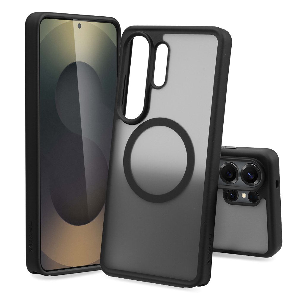 Nevox Styleshell Invisio - Samsung Galaxy S26 Ultra Kom. Con Magsafe,Schwarz