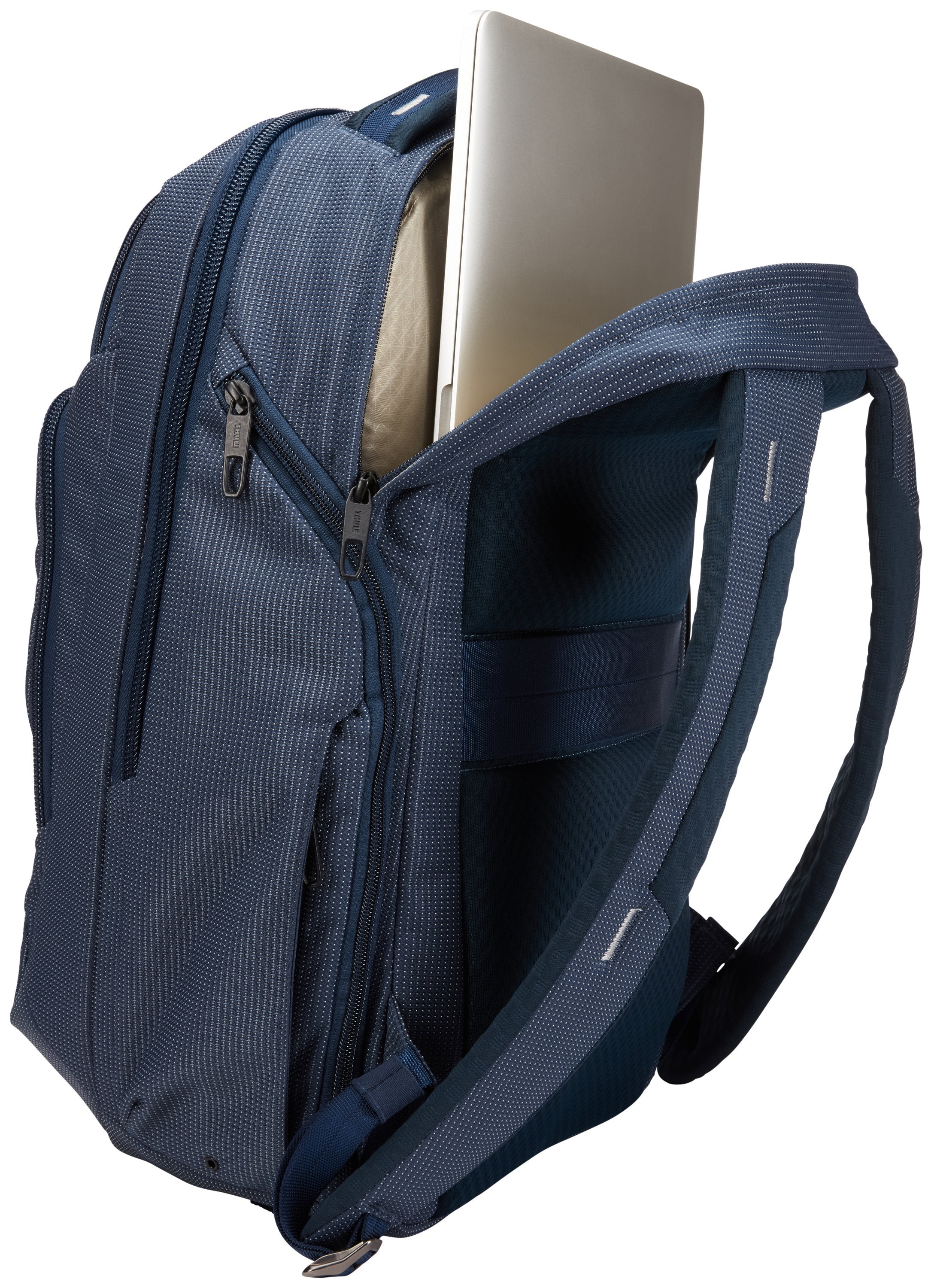 Mochila Thule Crossover 2 Dress Blue 30l Compartimento Acolchado Para Portátiles Hasta 15.6'/39.6cm Bolsillo Con Bloqueo Rfid Nailon