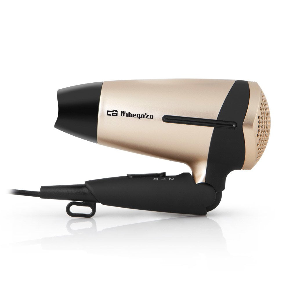 EAN 8436044537455 - Orbegozo SE 1600 secador 1600 W Negro, Gris pardo imagen 4