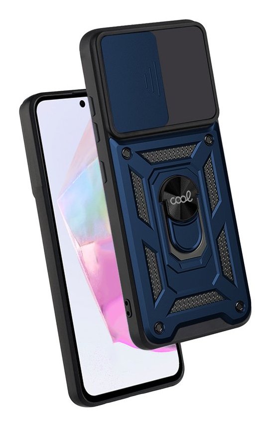 EAN 8434847072937 - COOL Accesorios Hard Ring funda para teléfono móvil 16,8 cm (6.6") Negro, Azul imagen 2